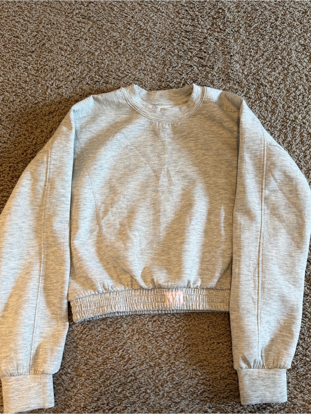 abercrombie kids Light Gray Crewneck Sweatshirt